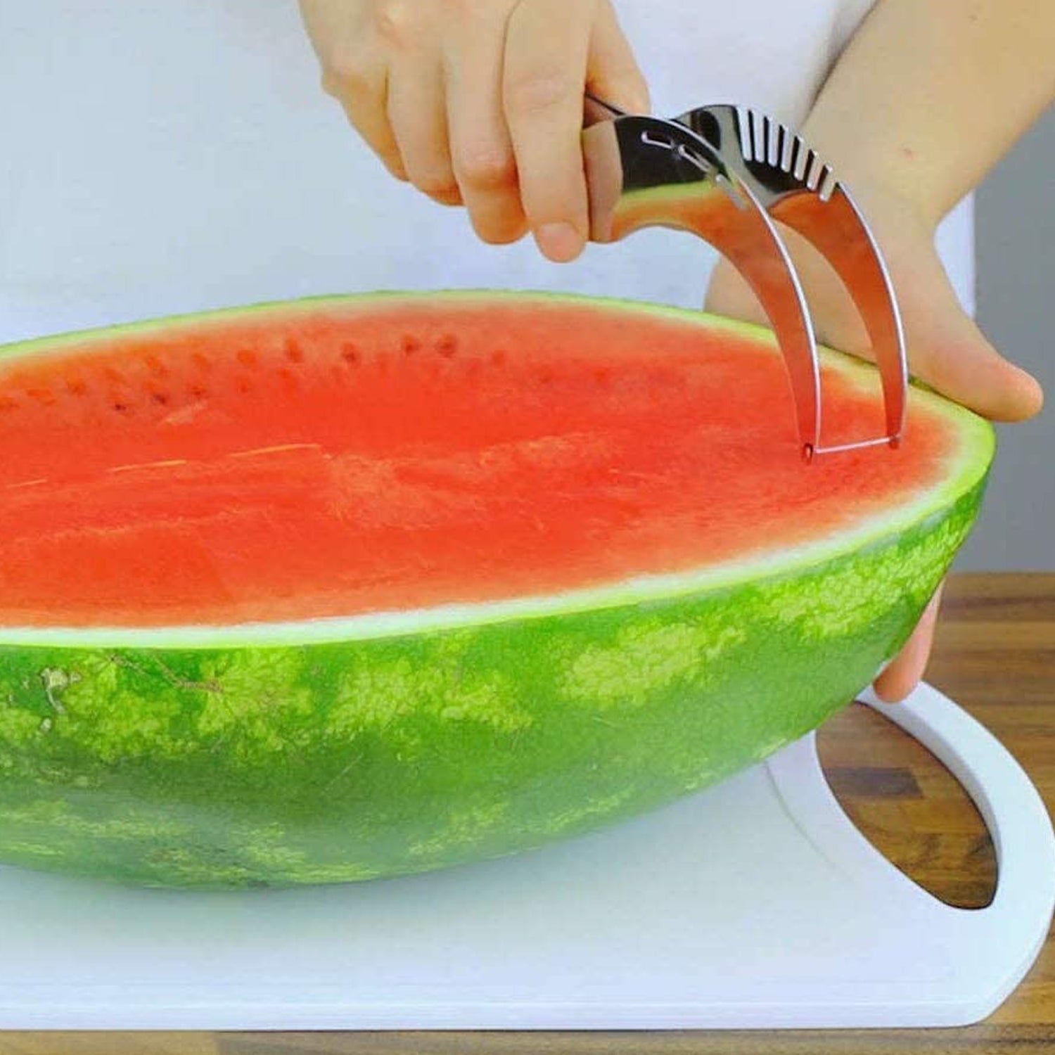 Stainless steel fruit slicer Stainless steel fruit slicer